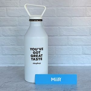 NWT MiiR Shopbop Stylish Slogan 20 oz Water Bottle BPA Free Modern Workout Gym